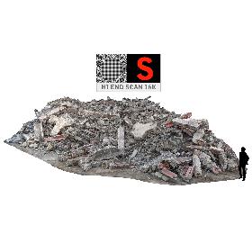 Demolished building Ultra HD 16K